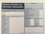 Rental Income and Expense Record Keeper File Envelope