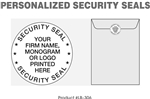 LB-306 Personalized Security Seals - 1000